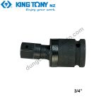 đầu lắc léo 3/4" kingtony đen