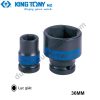 khẩu tuýp 3/4" 36mm kingtony, đen