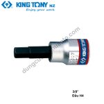 khẩu tuýp 3/8" lắp đầu lục rời h4 kingtony