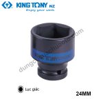 khẩu tuýp lục giác 1" kingtony đen 24mm