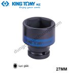 khẩu tuýp lục giác 1" kingtony đen 27mm