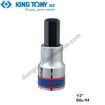 khẩu tuýp lục giác 1/2" lắp đầu lục rời h4 kingtony