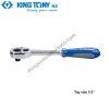 tay lắc tự động 1/2" kingtony có cao su